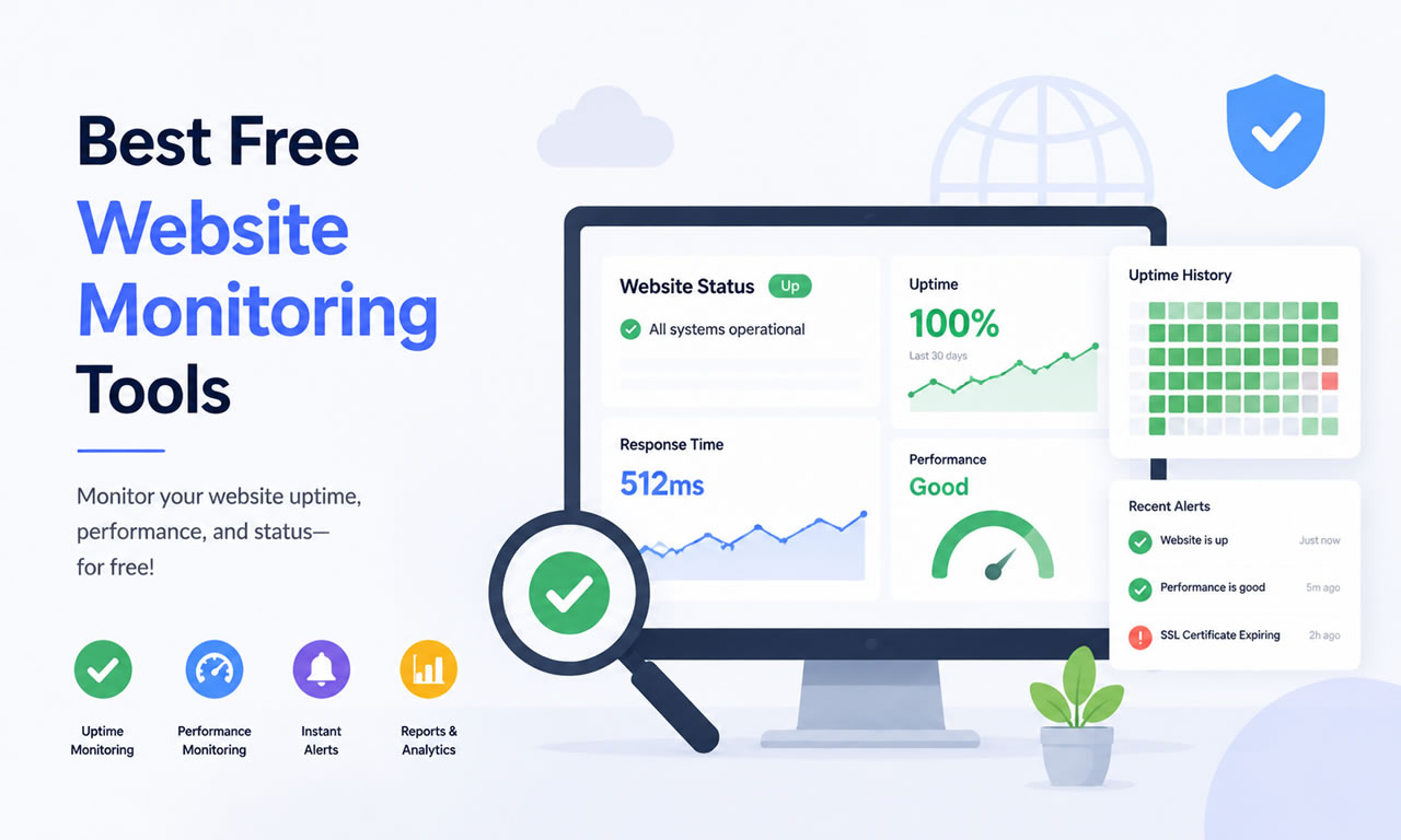 Top 5 Free Website Monitoring Tools to Check Uptime in 2026