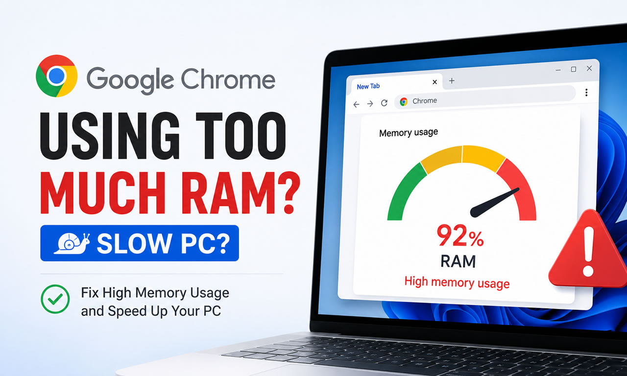 How to Fix Chrome Using Too Much RAM and Slowing Down Your PC
